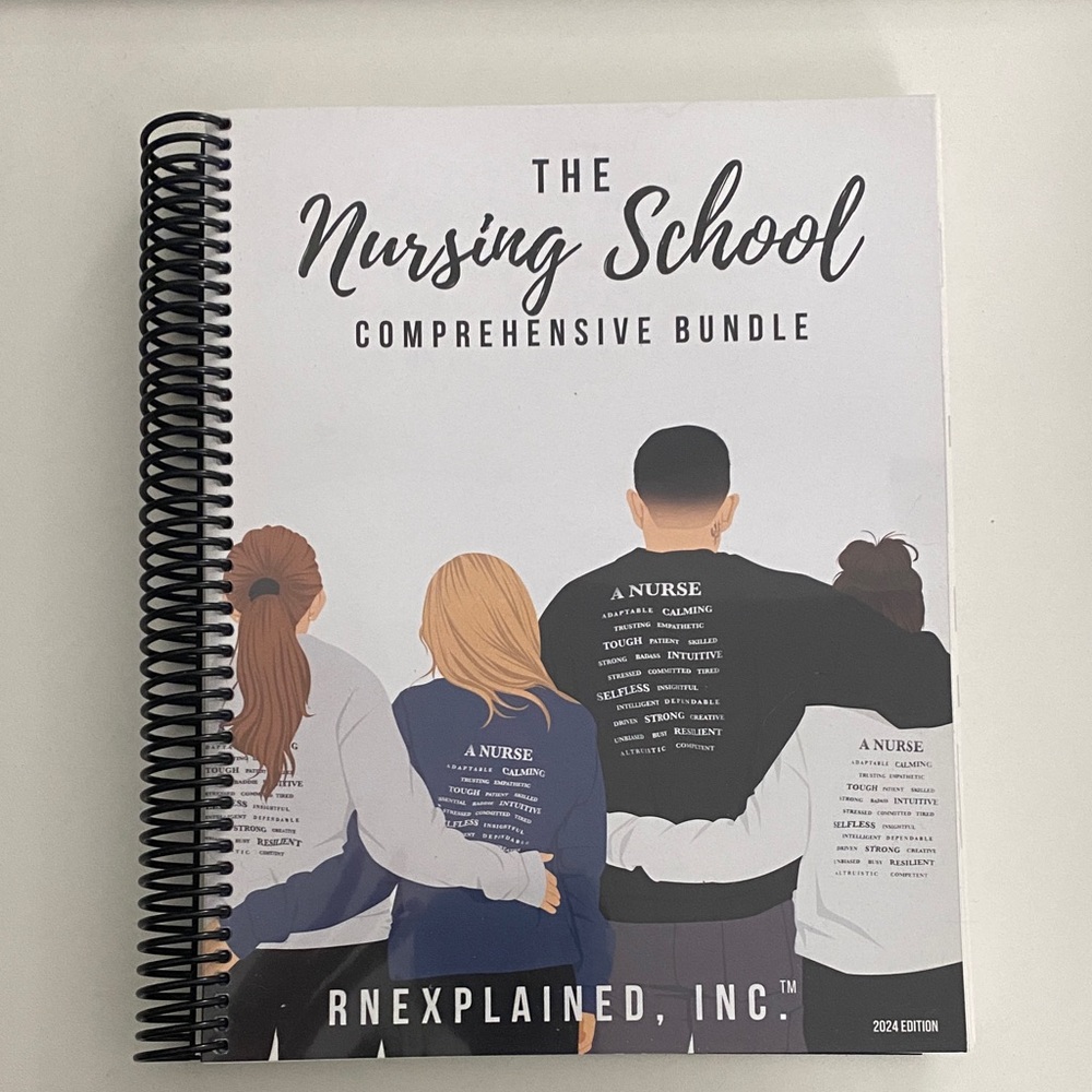 RN Explained: Nursing School Comprehensive Bundle Book